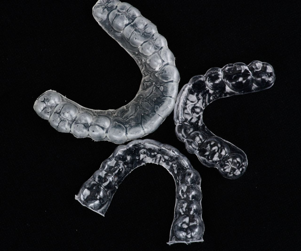 Férulas post tratamientos, Blanqueamiento o Bruxismo